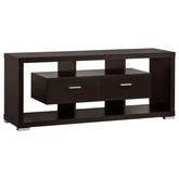 Coaster Darien 2-drawer Rectangular TV Console Cappuccino Model 700112